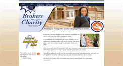 Desktop Screenshot of brokersforcharity.com